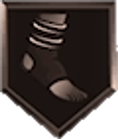 Ankle Braces Bronze badge icon
