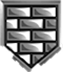 Brick Wall Silver badge icon