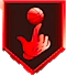 Glove Legend badge icon