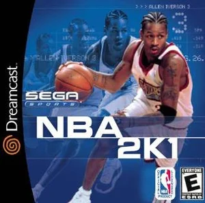 NBA 2K1 cover